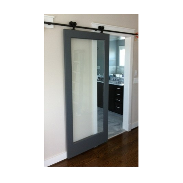 10 Ft.Capri Barn Door Hardware for Sliding Wood Doors