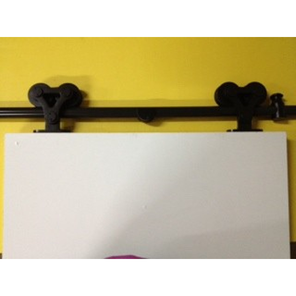 10 Ft.Capri Barn Door Hardware for Sliding Wood Doors