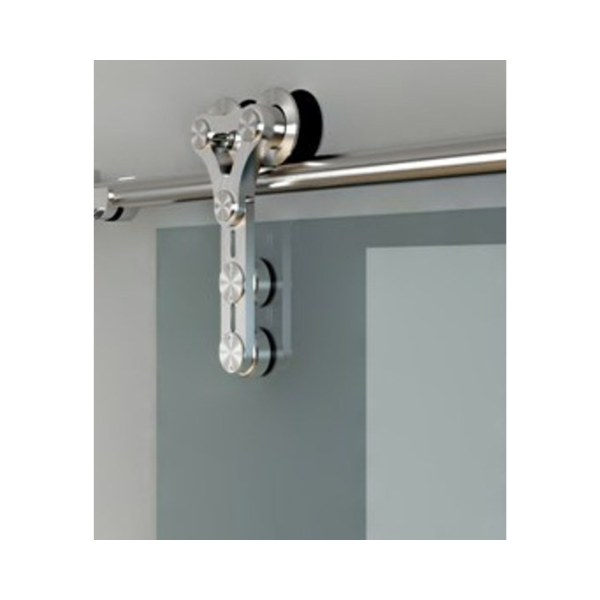 10 Ft. Vienna Barn Door Hardware for Glass Doors